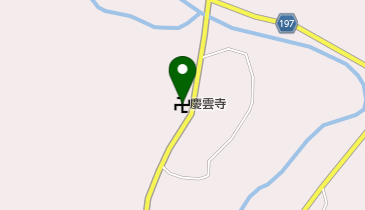 慶雲寺の地図画像