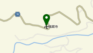 萬蔵寺の地図画像