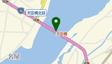 天田橋の地図画像