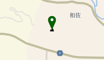 千疋山の地図画像