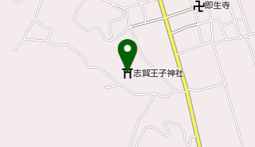 志賀王子神社の地図画像