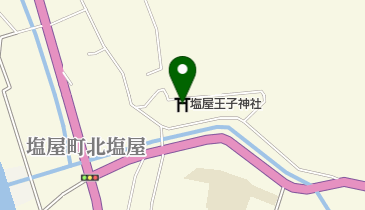 塩屋王子神社の地図画像