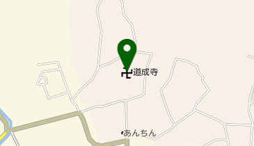 道成寺の地図画像