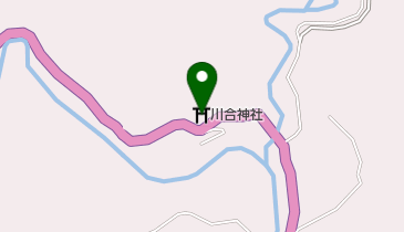 川合神社の地図画像
