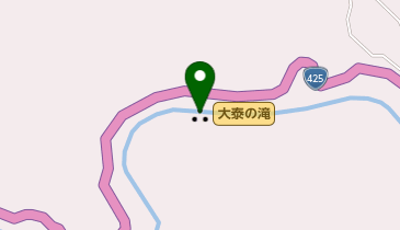 大泰の滝の地図画像