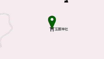 玉置神社の地図画像