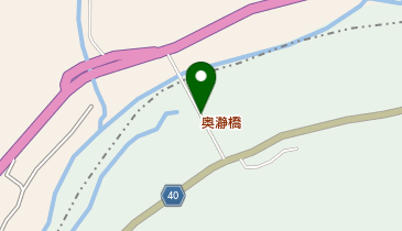 奥瀞橋の地図画像