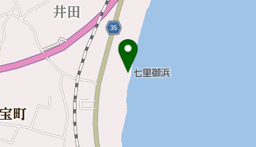 七里御浜の地図画像