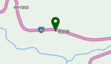 佐田坂の地図画像