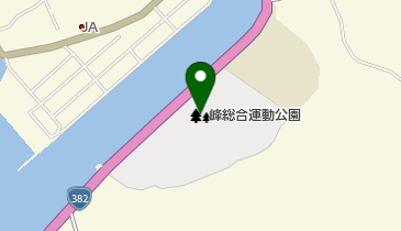 峰総合運動公園の地図画像