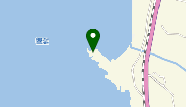 犬鳴岬の地図画像