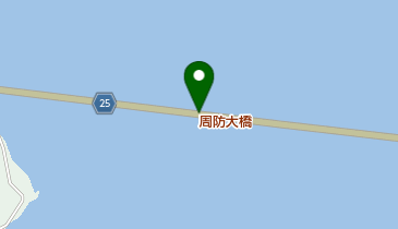 周防大橋の地図画像