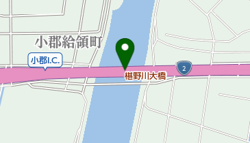 椹野川大橋の地図画像