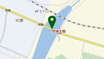 荒神大橋の地図画像