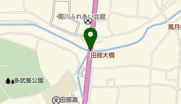 田部大橋の地図画像