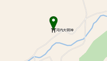 河内大明神の地図画像