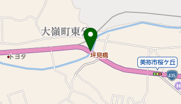 坪見橋の地図画像