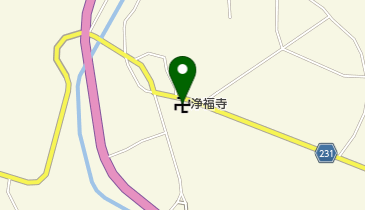 浄福寺の地図画像