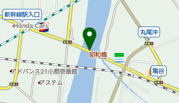 昭和橋の地図画像