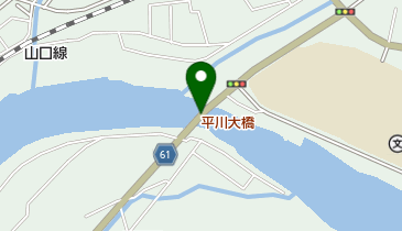 平川大橋の地図画像