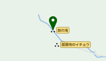 鼓の滝の地図画像