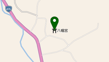 八幡宮の地図画像