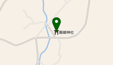 厳嶋神社の地図画像