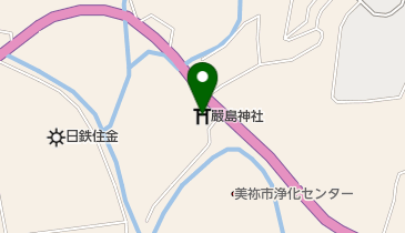 嚴島神社の地図画像