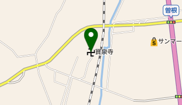 寶泉寺の地図画像