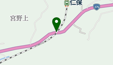 仁保地峠の地図画像