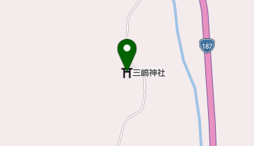 三嶋神社の地図画像