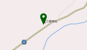 三島神社の地図画像
