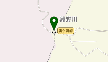 奥ケ野峠の地図画像