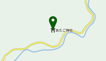 あたご神社の地図画像