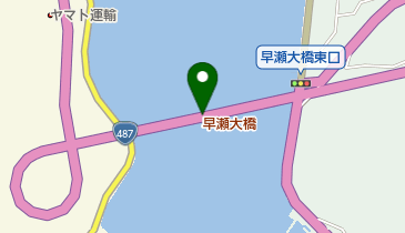 早瀬大橋の地図画像