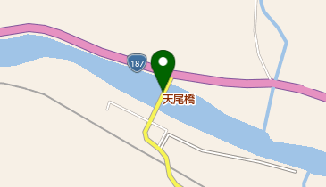 天尾橋の地図画像