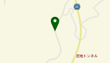 恋地峠の地図画像