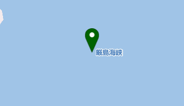 厳島海峡の地図画像