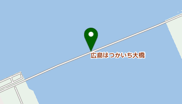 広島はつかいち大橋の地図画像