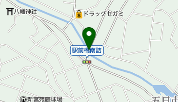 駅前橋の地図画像