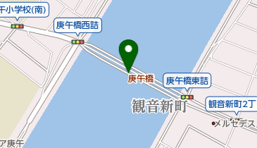 庚午橋の地図画像