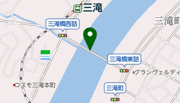 三滝橋の地図画像