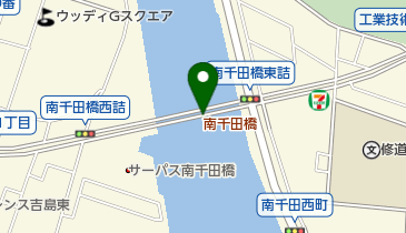 南千田橋の地図画像