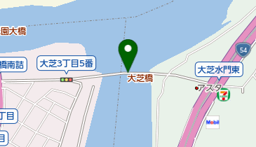 大芝橋の地図画像