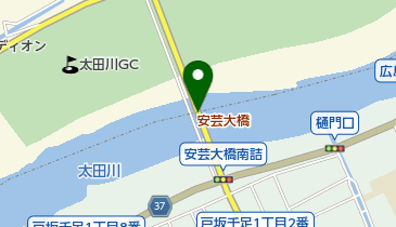 安芸大橋の地図画像