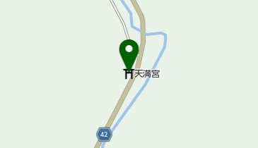 天満宮の地図画像
