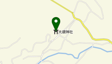 大歳神社の地図画像