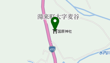 国原神社の地図画像