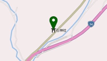 石神社の地図画像