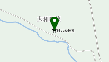 篠八幡神社の地図画像